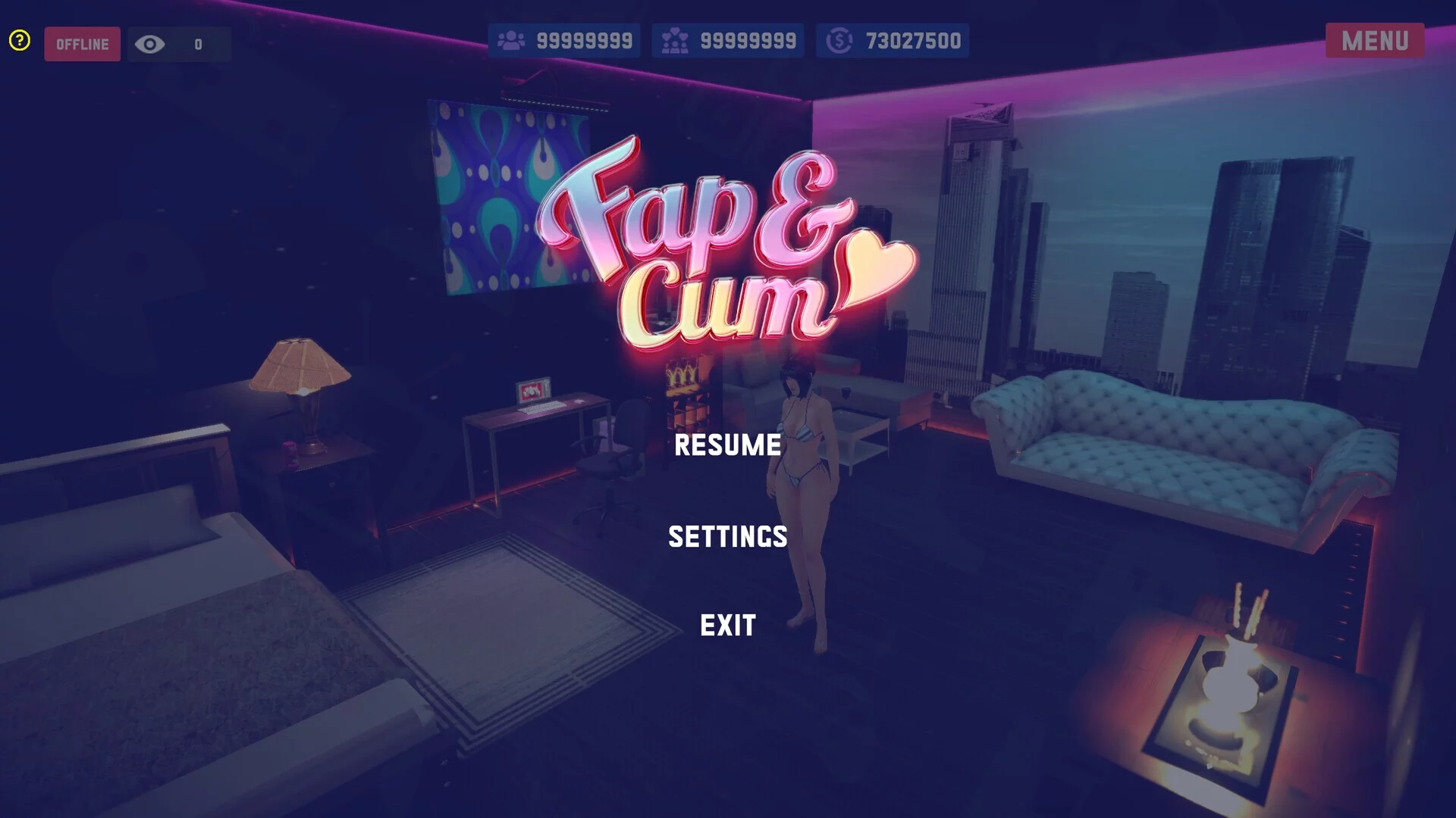 Изображение игры: Fap & Cum 💦