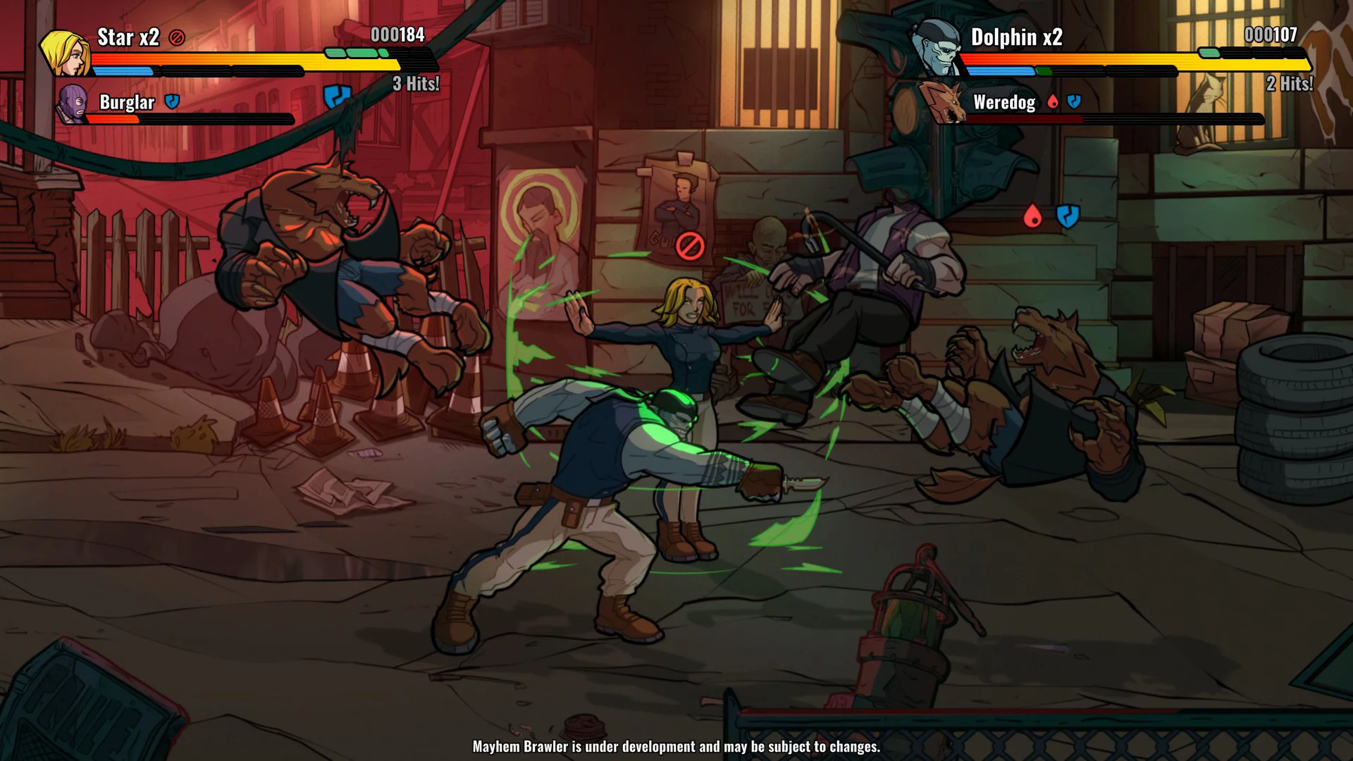 Изображение игры: Mayhem Brawler