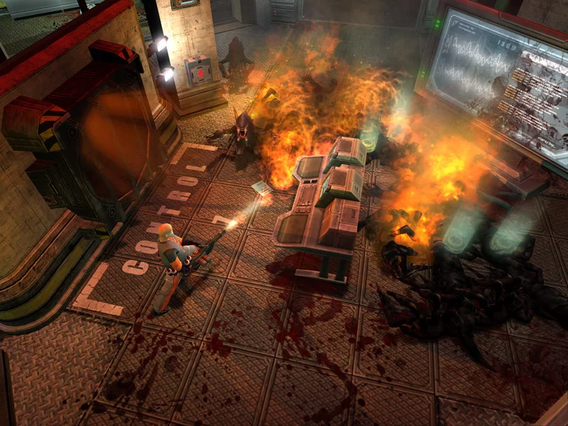 Изображение игры: Shadowgrounds Survivor