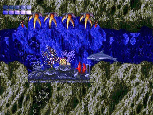 Изображение игры: Ecco the Dolphin