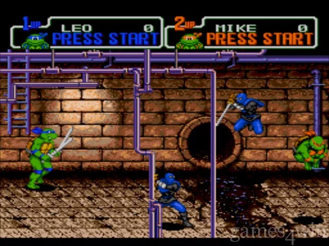 Изображение игры: Teenage Mutant Ninja Turtles: The Hyperstone Heist