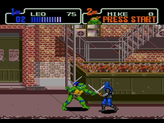 Изображение игры: Teenage Mutant Ninja Turtles: The Hyperstone Heist
