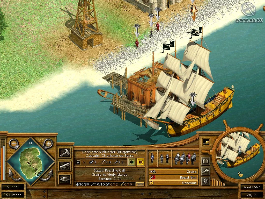 Изображение игры: Tropico 2: Pirate Cove