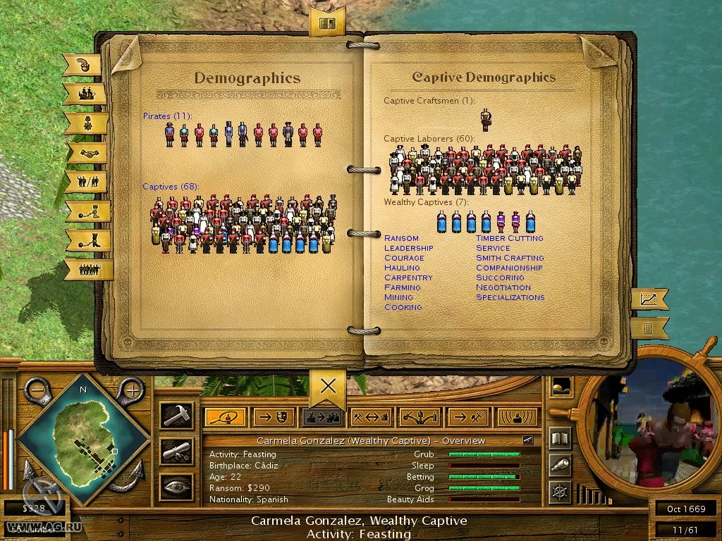 Изображение игры: Tropico 2: Pirate Cove