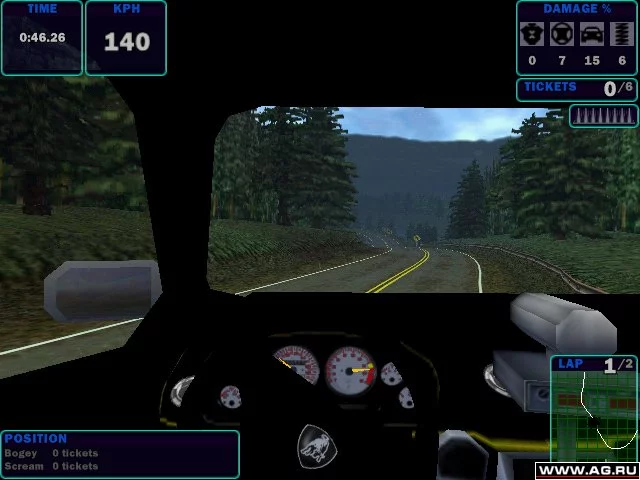 Изображение игры: Need for Speed: High Stakes