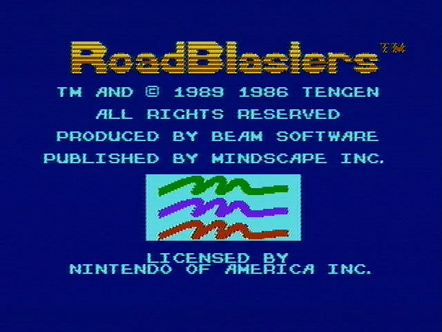 Изображение игры: RoadBlasters