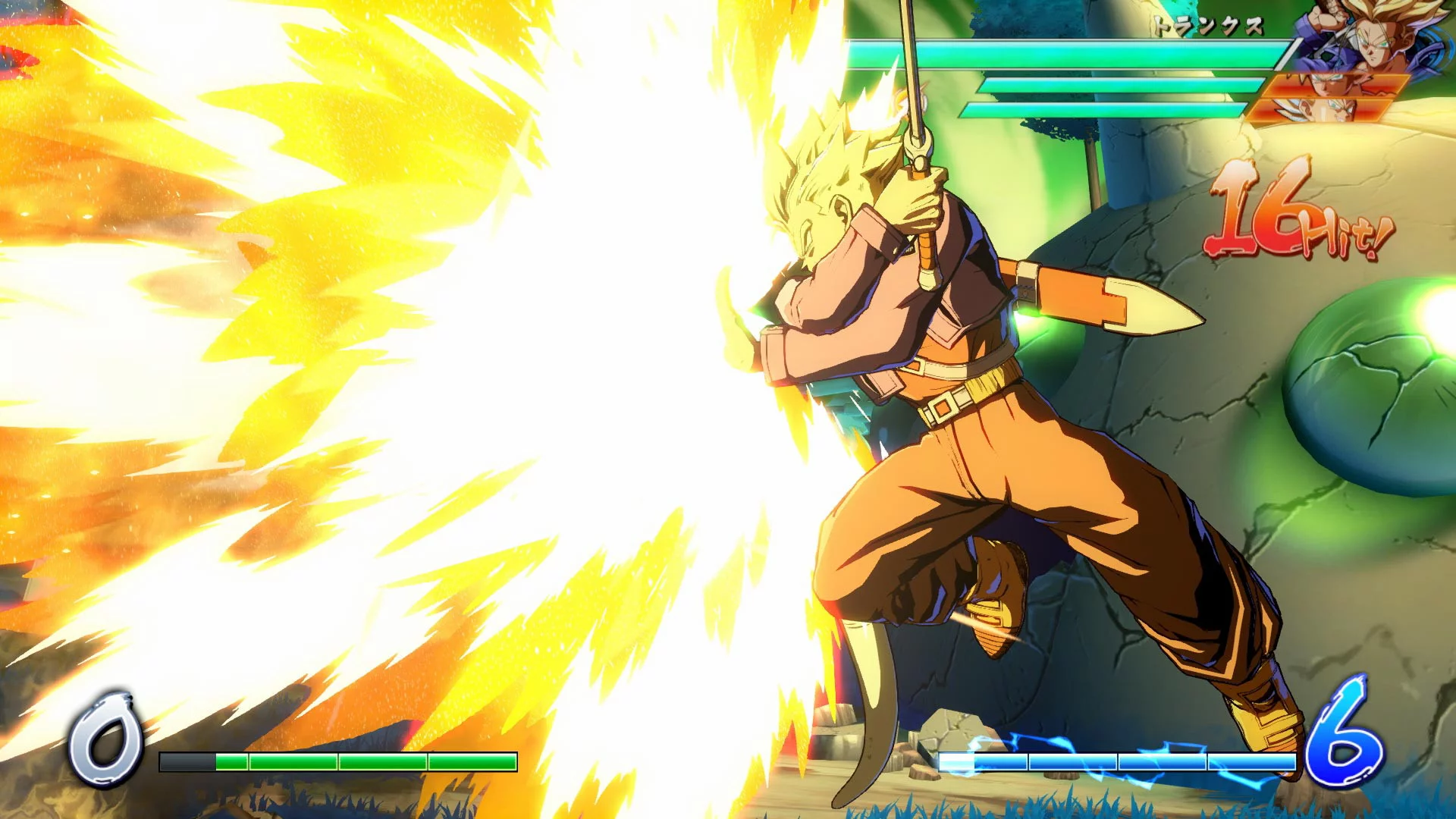 Изображение игры: DRAGON BALL FighterZ