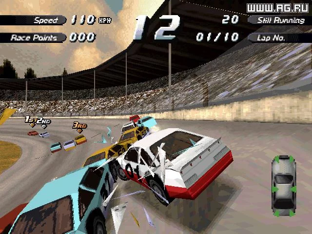 Изображение игры: Destruction Derby 2