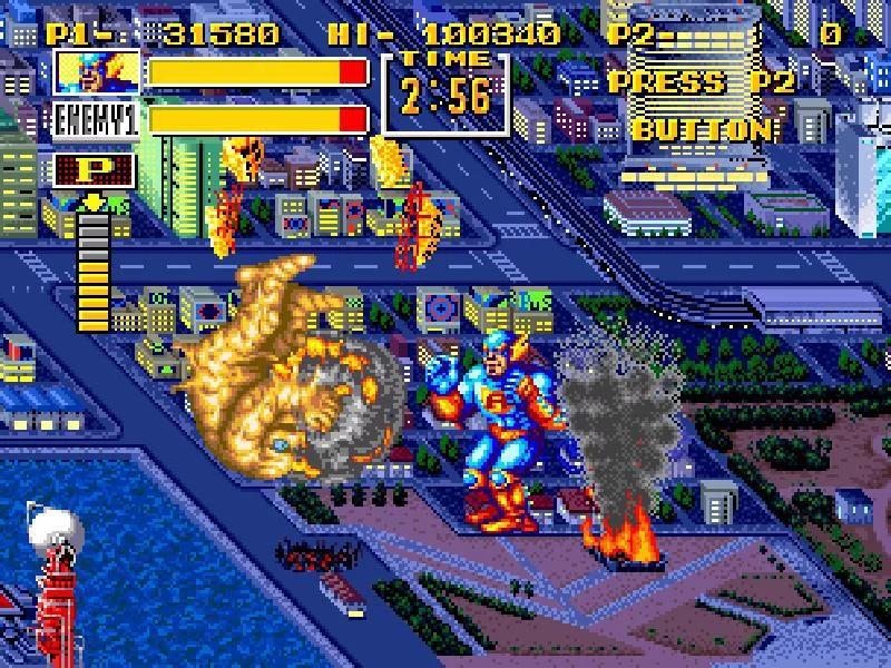 Изображение игры: KING OF THE MONSTERS