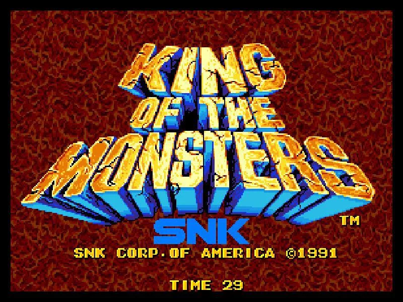 Изображение игры: KING OF THE MONSTERS