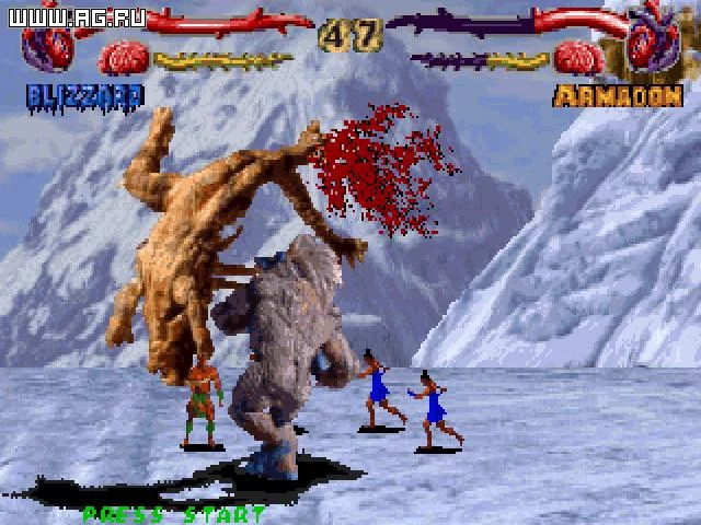 Изображение игры: Primal Rage