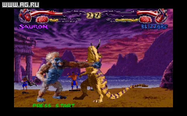 Изображение игры: Primal Rage