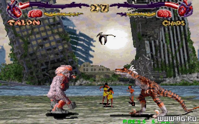 Изображение игры: Primal Rage