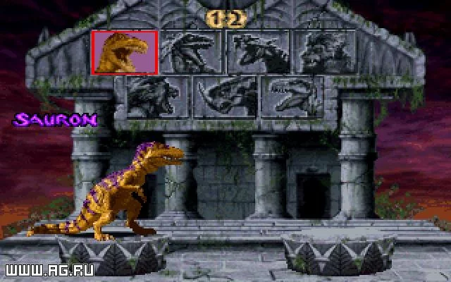 Изображение игры: Primal Rage