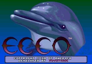 Изображение игры: Ecco the Dolphin (1992)