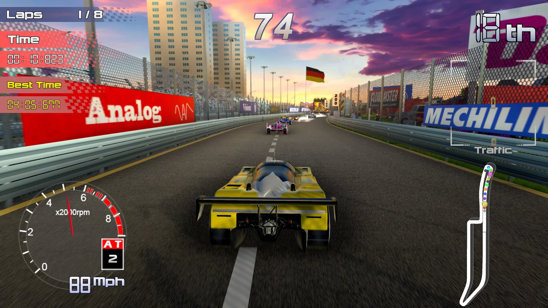 Изображение игры: Hypercar Racing