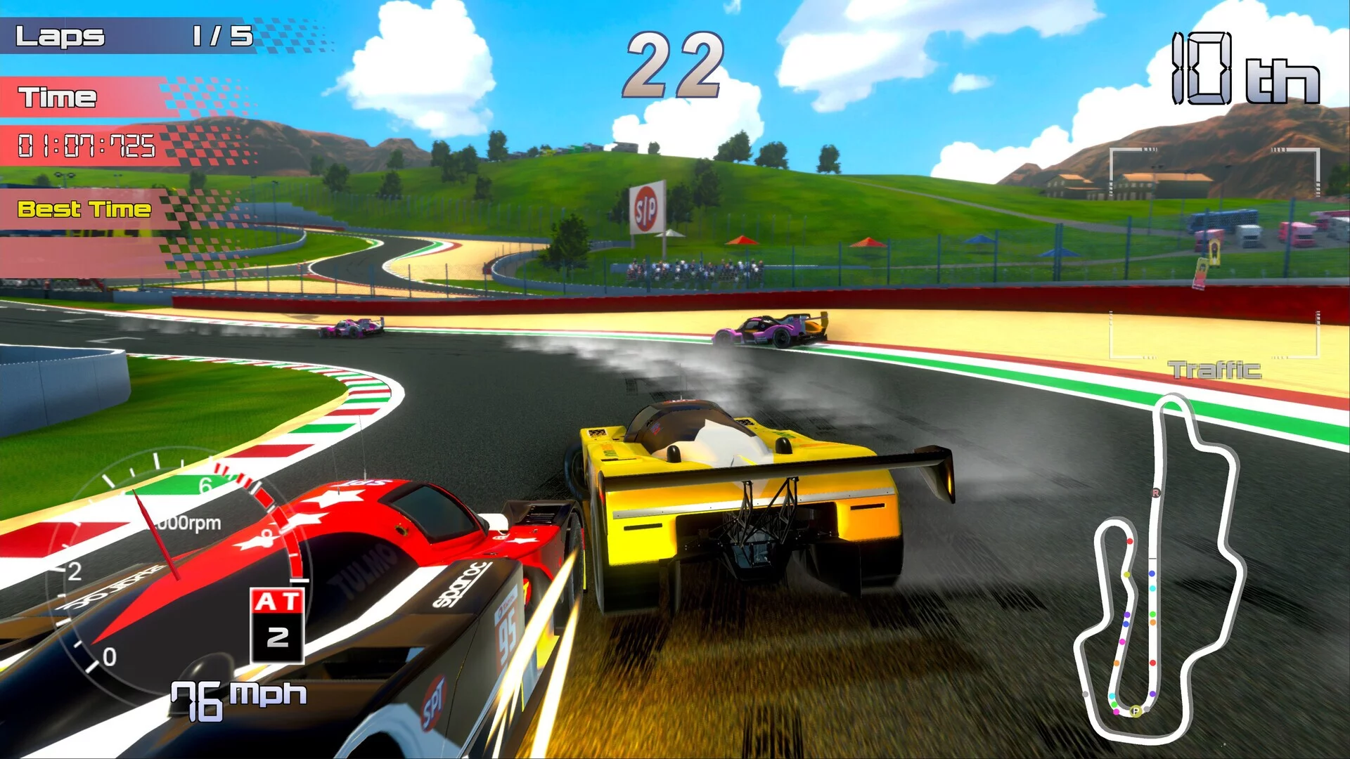 Изображение игры: Hypercar Racing