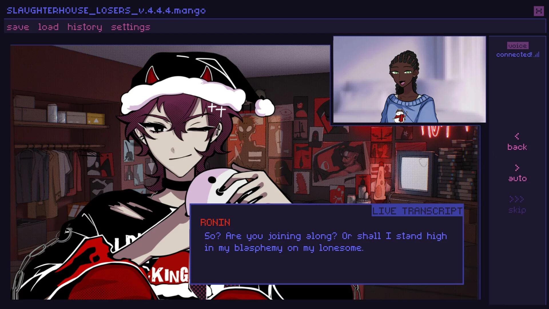 Изображение игры: A Killer Chat! Christmas