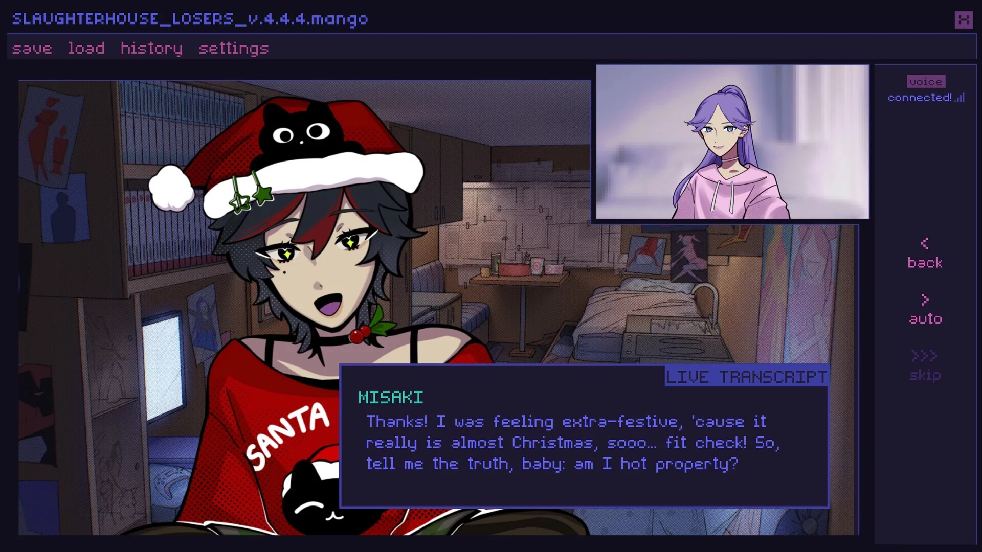 Изображение игры: A Killer Chat! Christmas