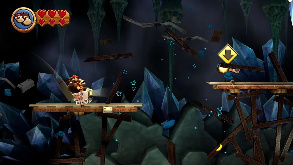 Изображение игры: Donkey Kong Country Returns HD