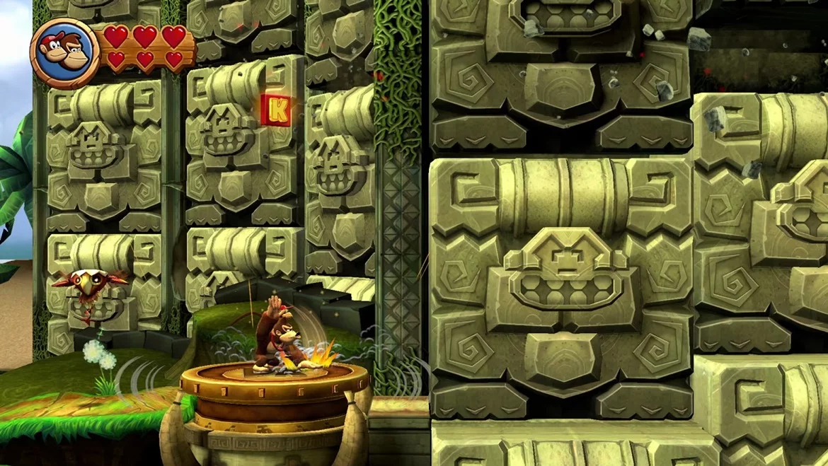 Изображение игры: Donkey Kong Country Returns HD