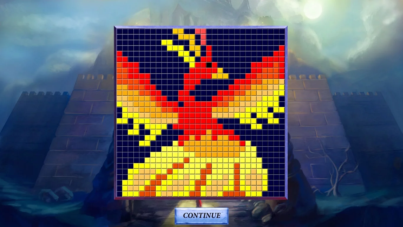 Изображение игры: Picross Fairytale - nonogram: Red Riding Hood secret