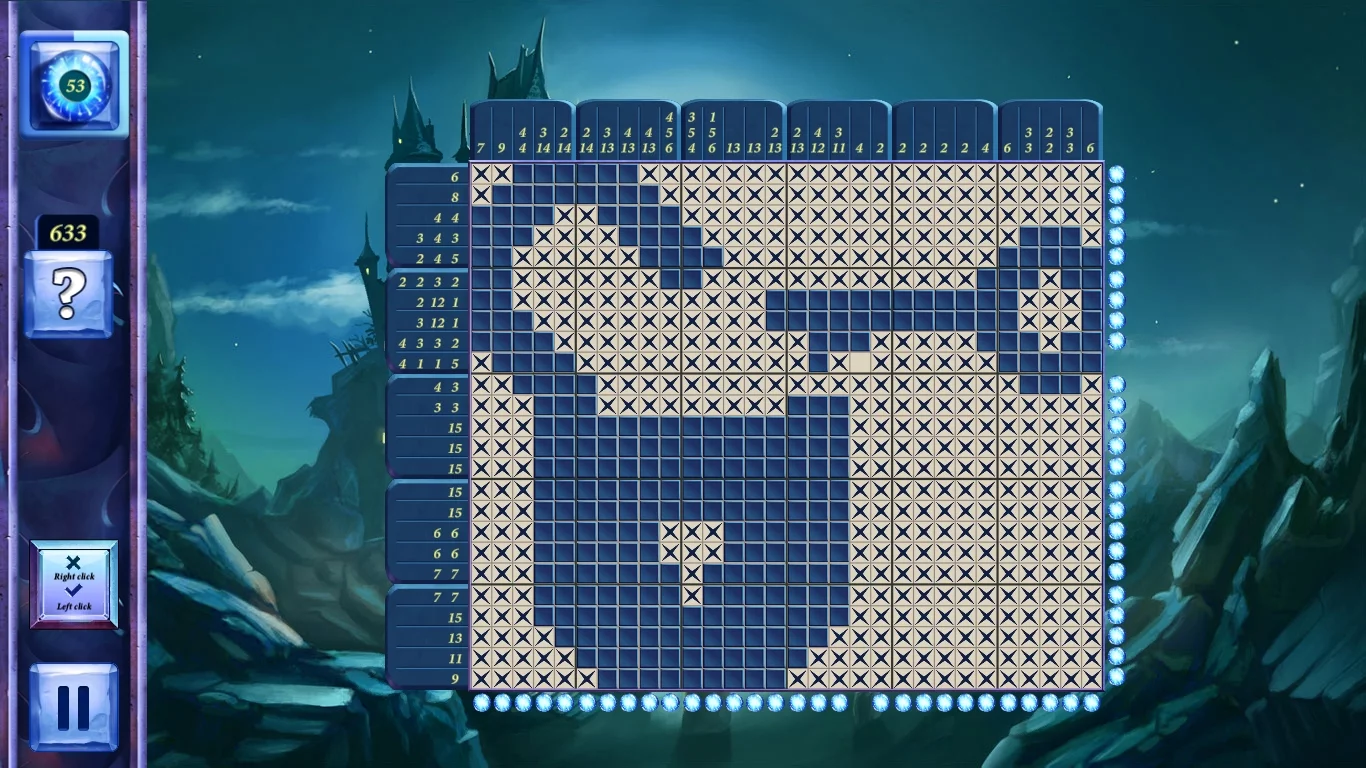 Изображение игры: Picross Fairytale - nonogram: Red Riding Hood secret