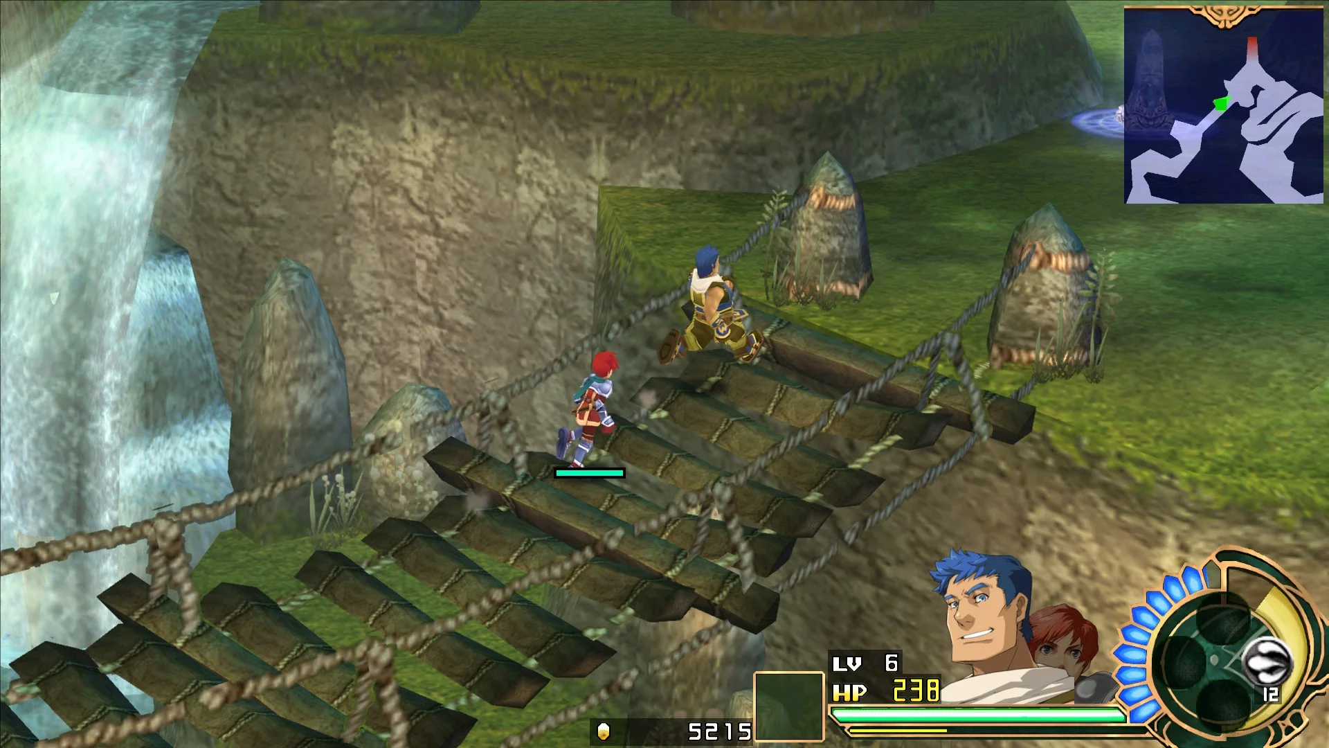 Изображение игры: Ys SEVEN