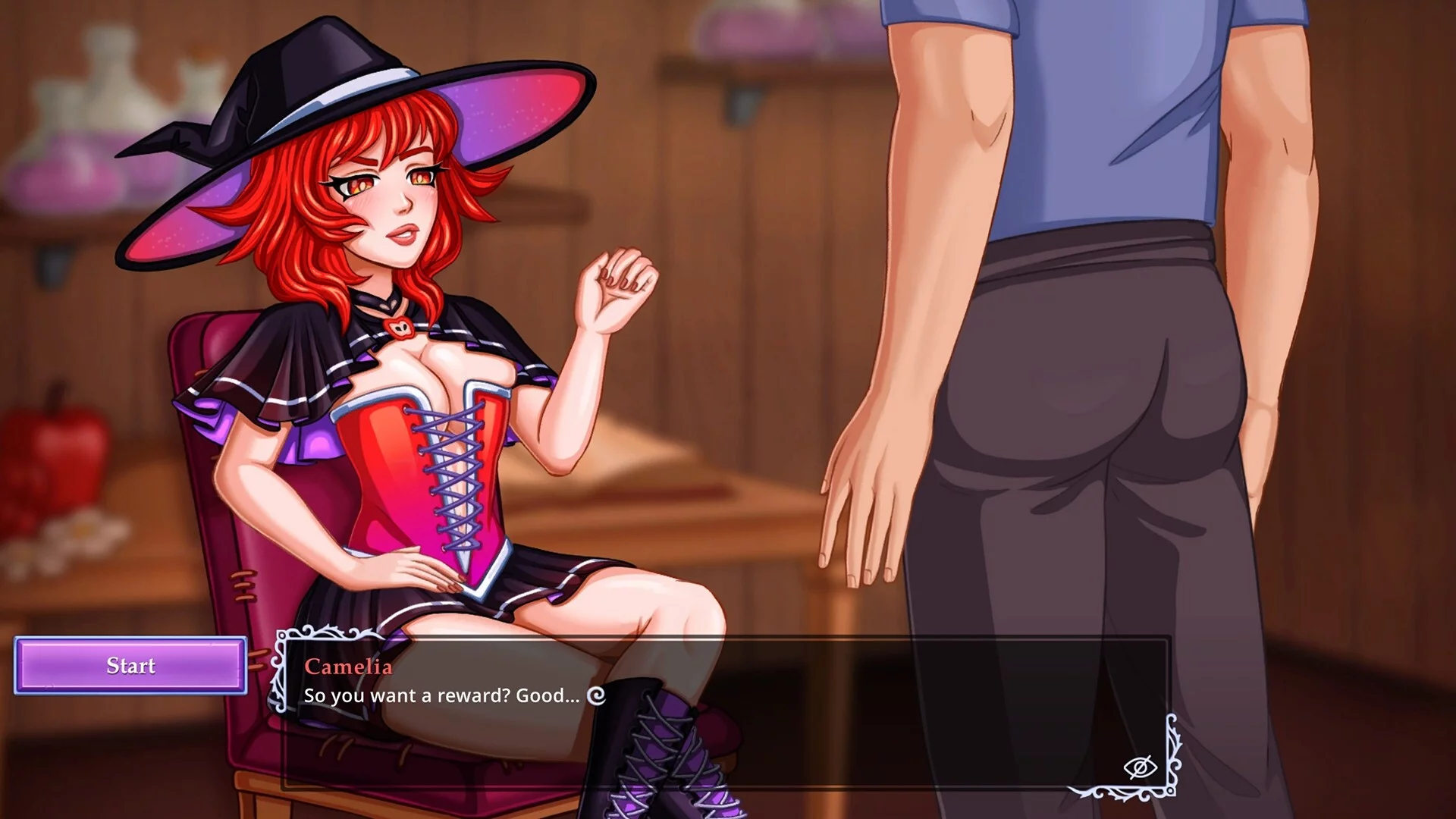 Изображение игры: Horny Warp: Hentai Fantasy