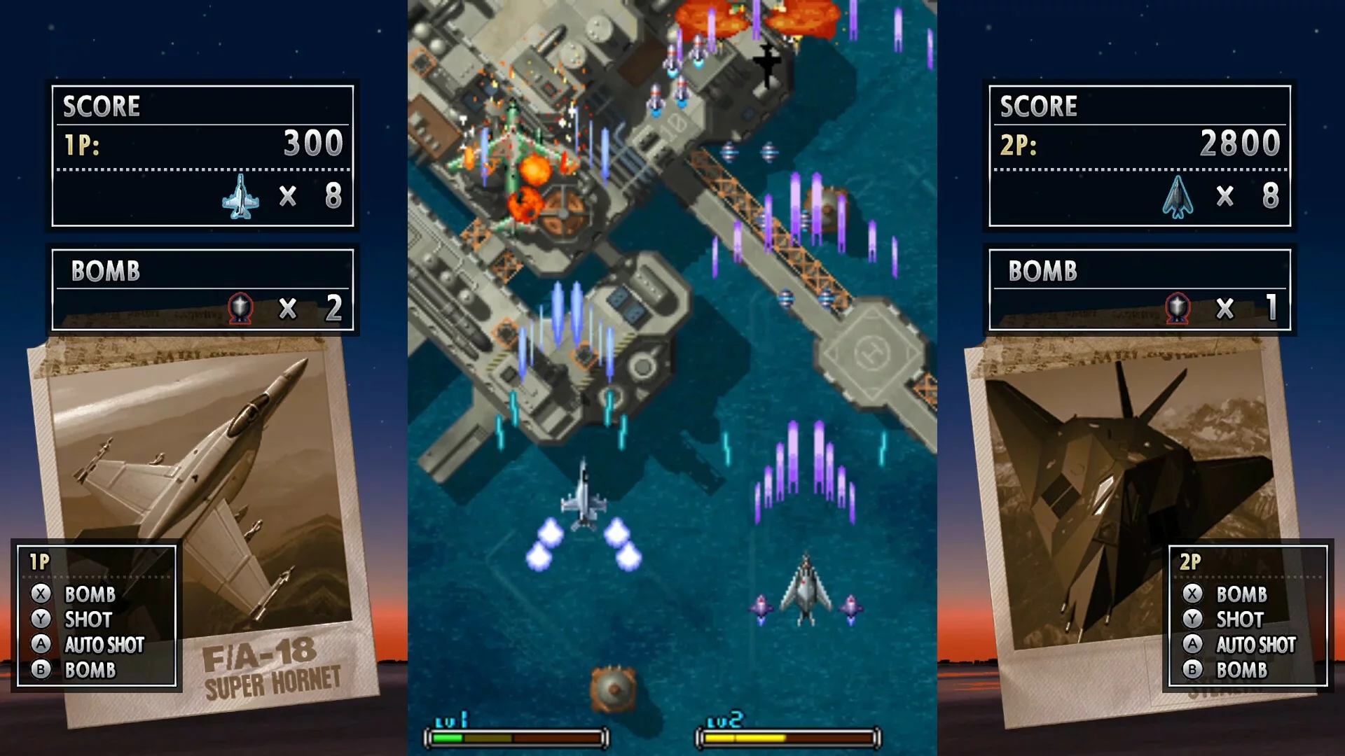 Изображение игры: STRIKERS 1945 III