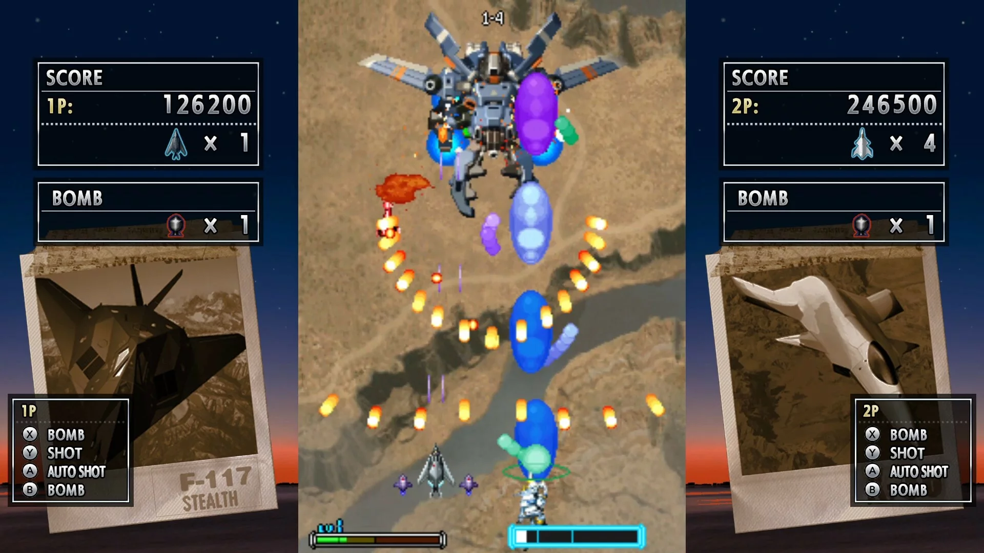 Изображение игры: STRIKERS 1945 III