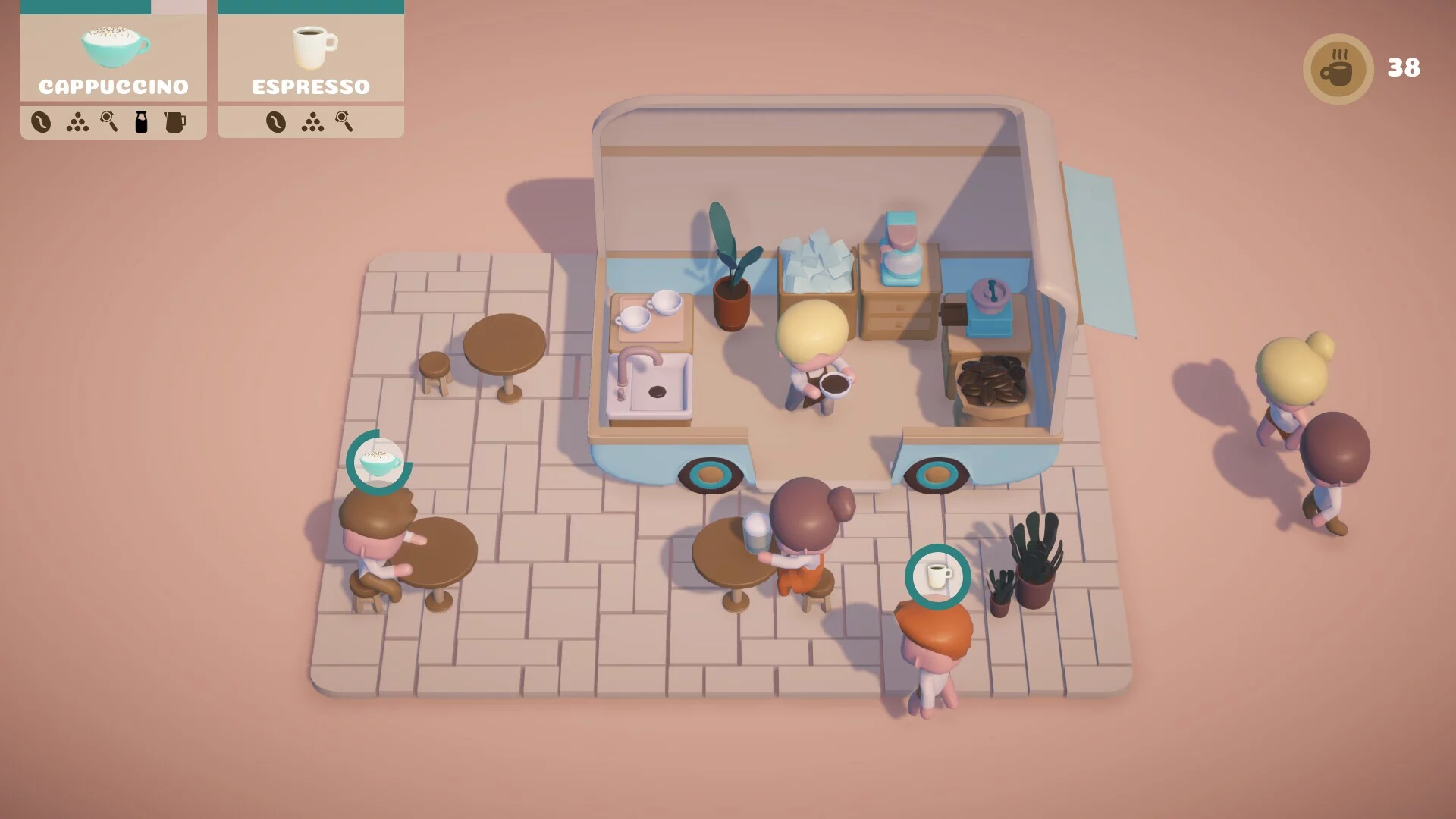 Изображение игры: Coffee Caravan
