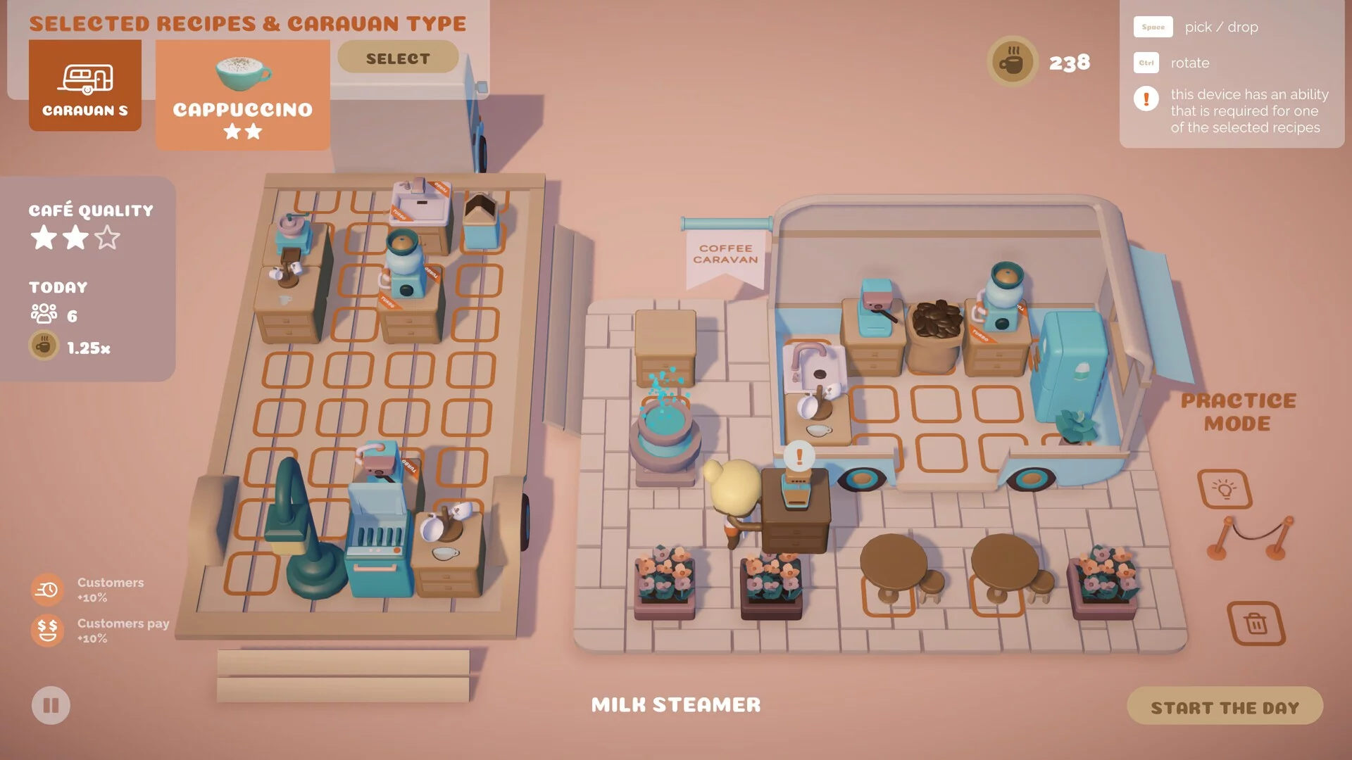 Изображение игры: Coffee Caravan