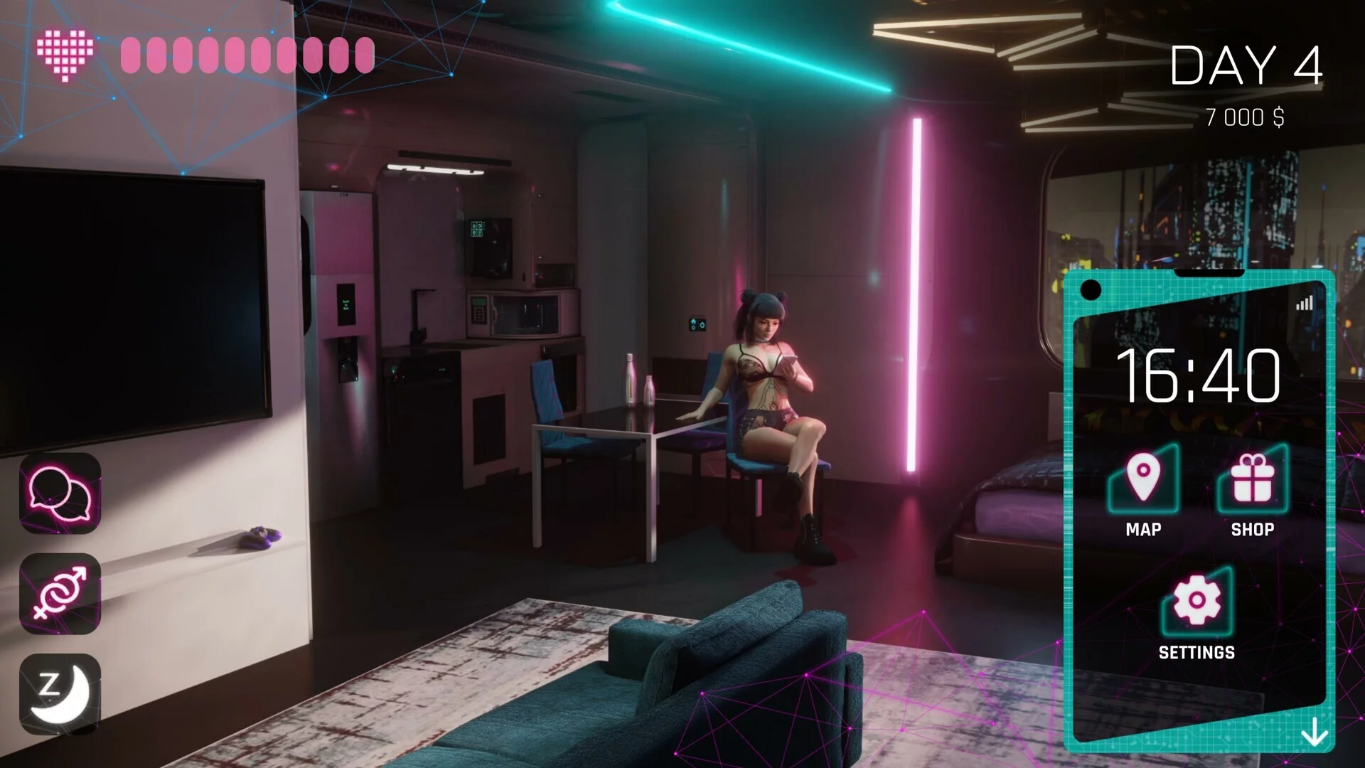 Изображение игры: Cybersex Chronicles [18+]