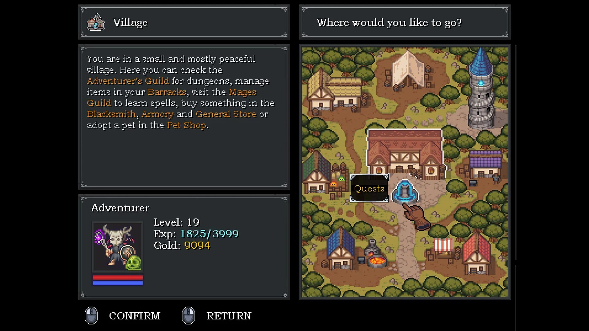 Изображение игры: Dungeon Mori
