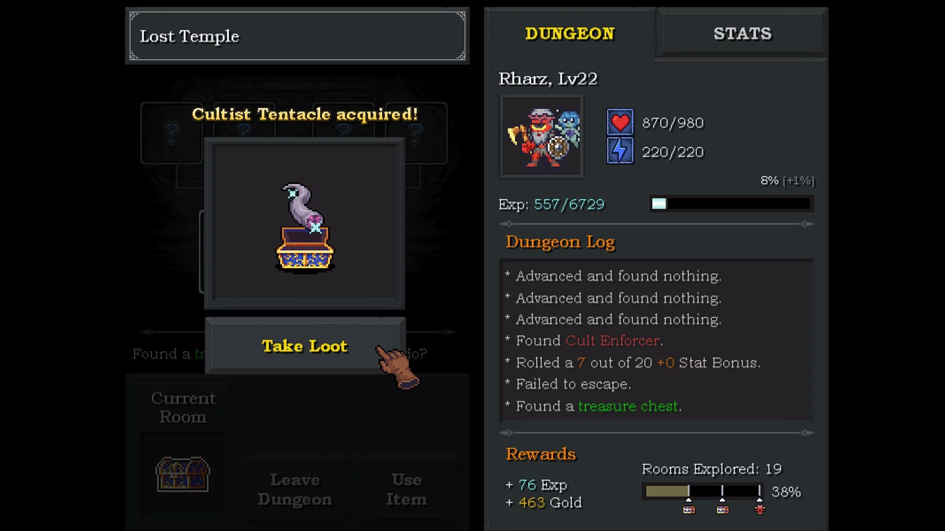 Изображение игры: Dungeon Mori