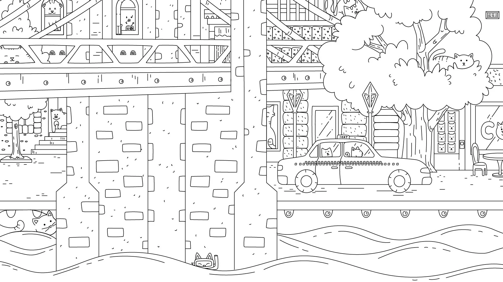 Изображение игры: 100 Cats New York