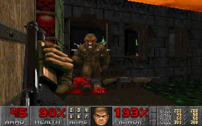 Изображение игры: Ultimate Doom