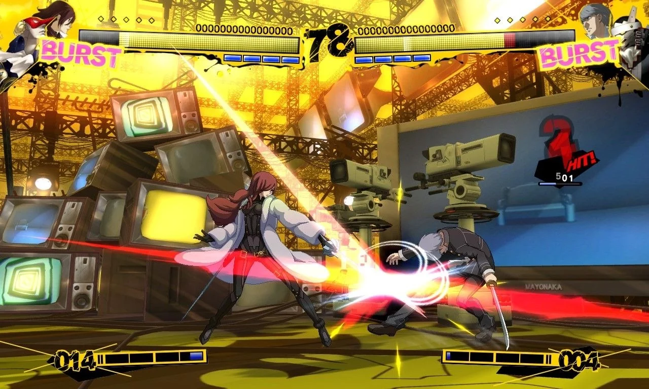 Изображение игры: Persona 4 Arena