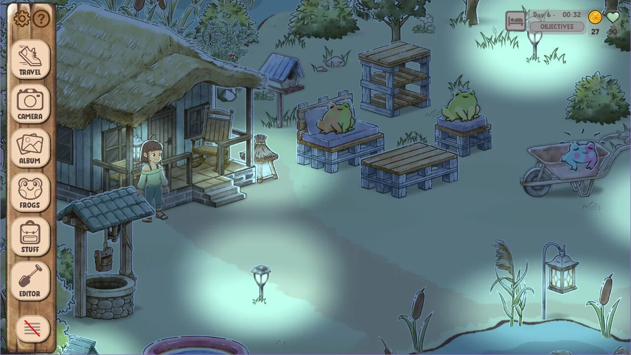 Изображение игры: Kamaeru: A Frog Refuge