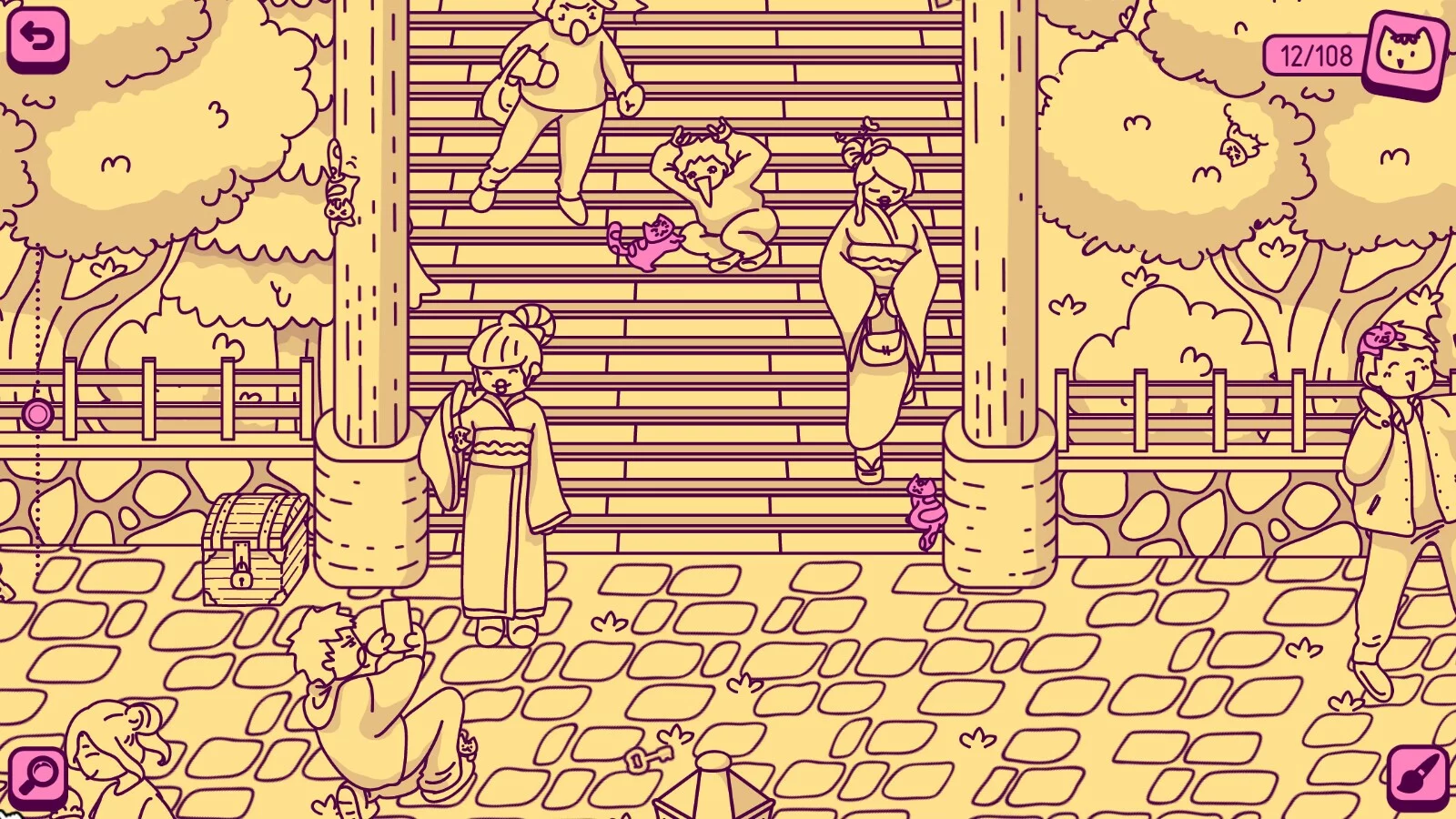 Изображение игры: Cats and Seek: Kyoto