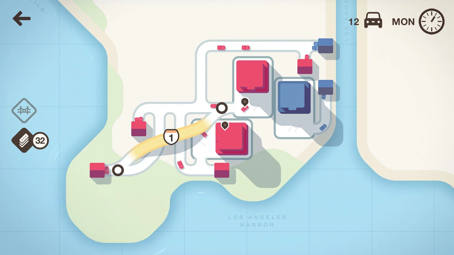 Изображение игры: Mini Motorways