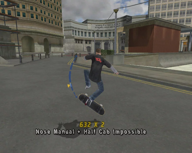 Изображение игры: Tony Hawk's Pro Skater 4