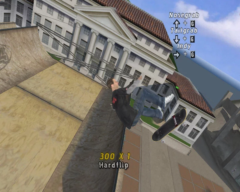 Изображение игры: Tony Hawk's Pro Skater 4