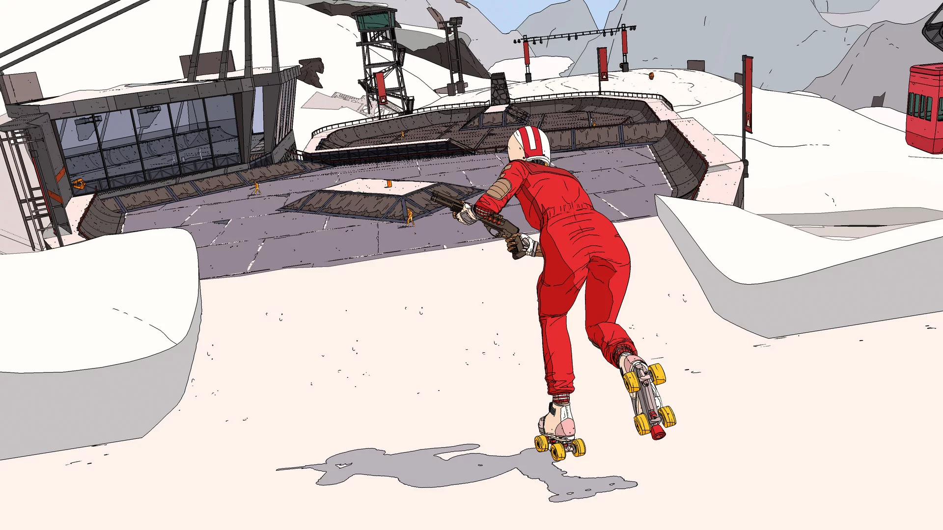 Изображение игры: Rollerdrome