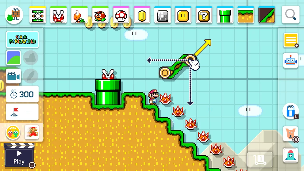 Изображение игры: Super Mario Maker 2