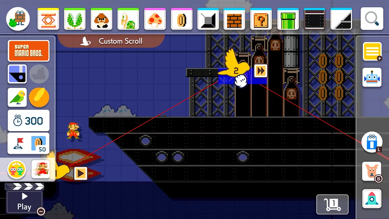 Изображение игры: Super Mario Maker 2