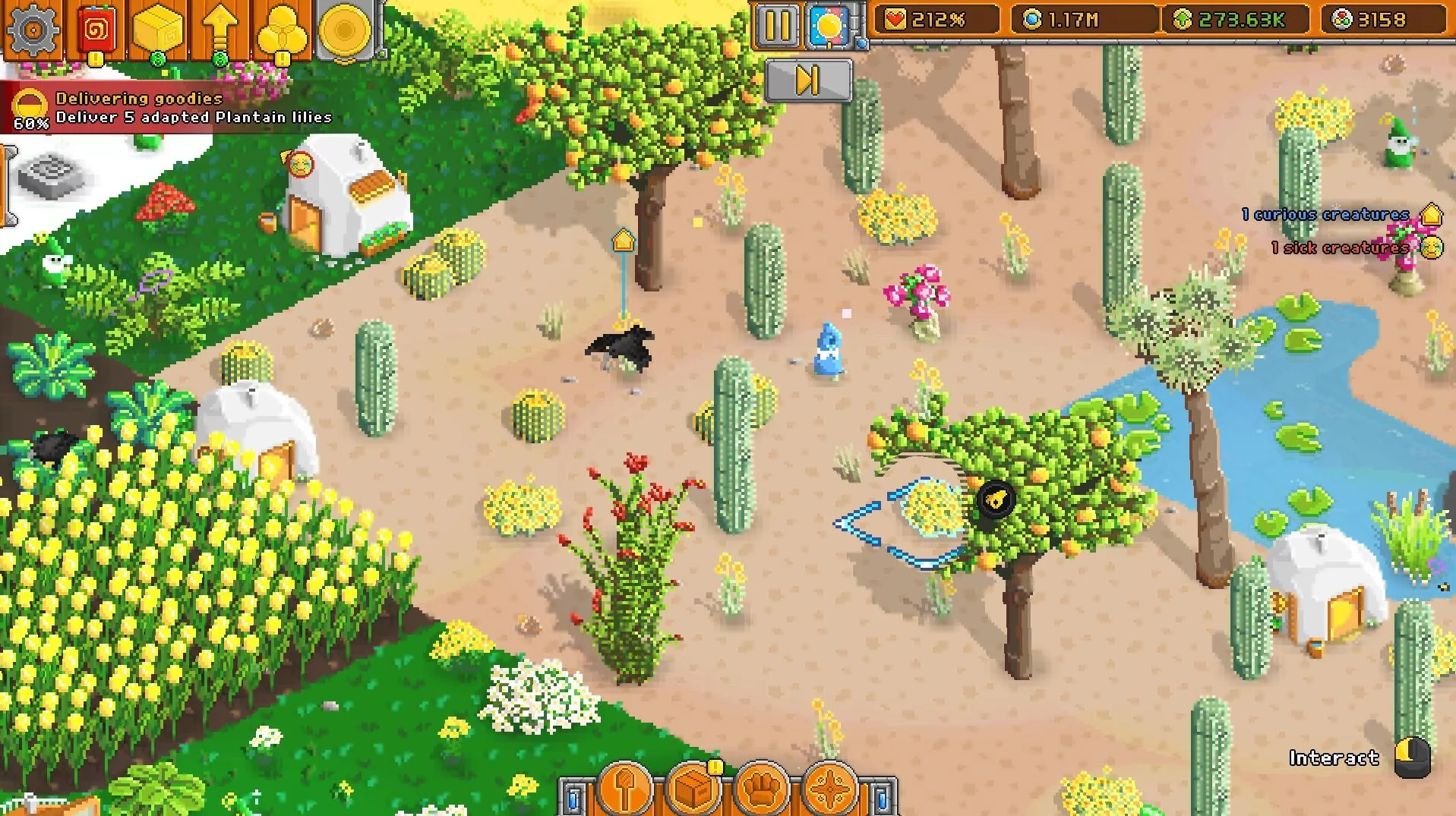 Изображение игры: Horticular: Build a Garden, Attract Wildlife
