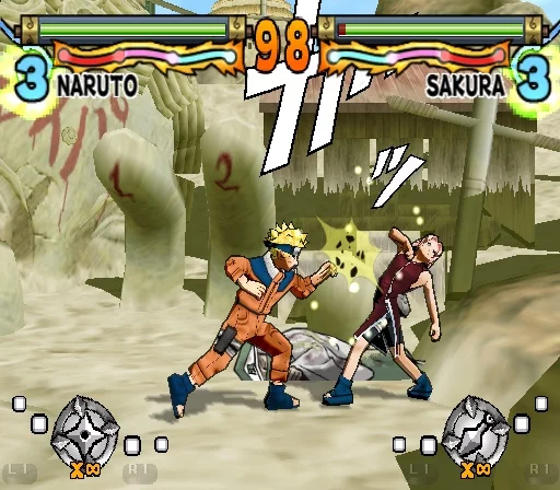 Изображение игры: Naruto: Ultimate Ninja