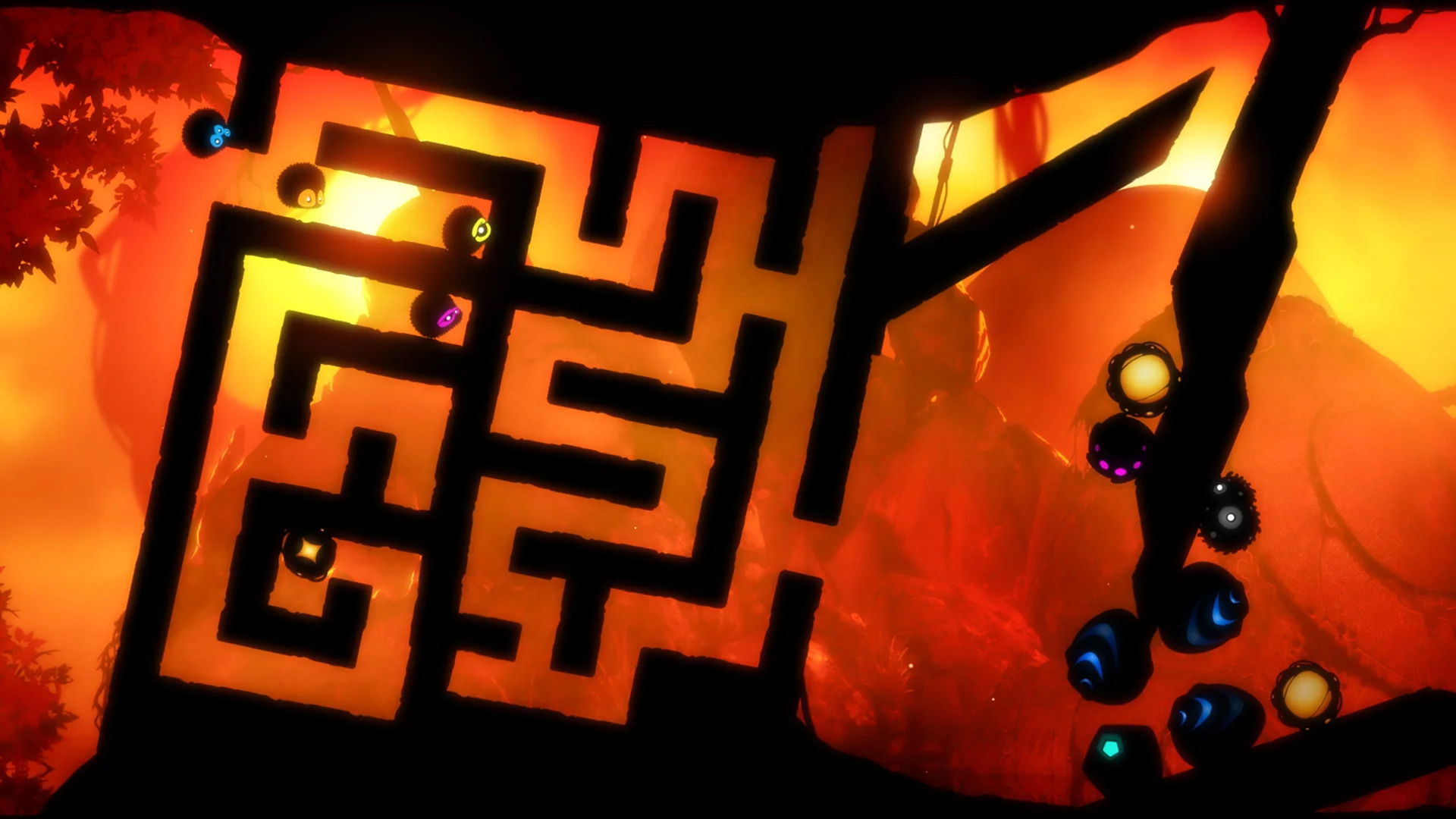 Изображение игры: BADLAND: Game of the Year Edition